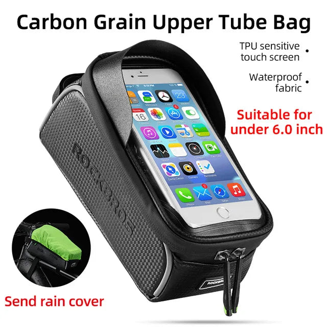 Touch Sensitive Waterproof Phone Case, for phones 6.0 or less in length