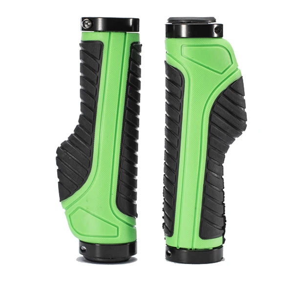 Locking Anti-slip Molded Rubber Mountain Bike Handlebar Grips