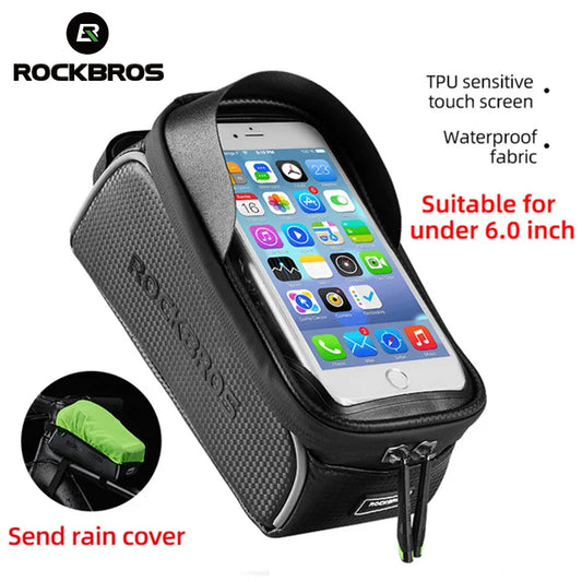 Touch Sensitive Waterproof Phone Case, for phones 6.0 or less in length