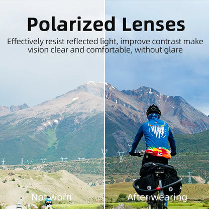 Men's & Women's Polarized Road Bike Glasses