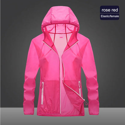 Men's & Women's Hooded Running & Cycling Shell