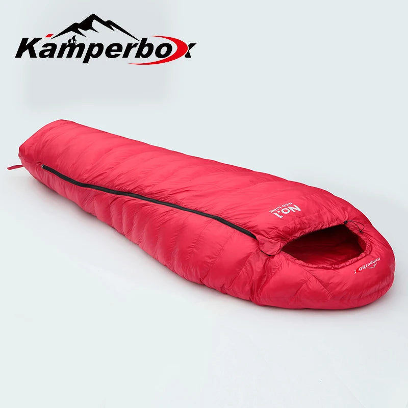 kamperbox Sleeping Bag Winter Sleeping Bag Ultralight Equipment CW1100 Washable