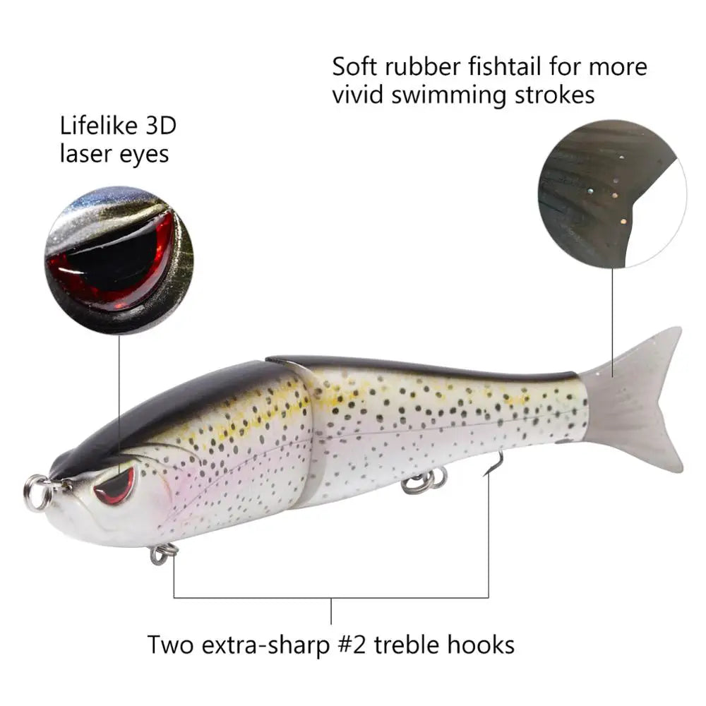 Swimbait Minnow Lure for Pike & Trout