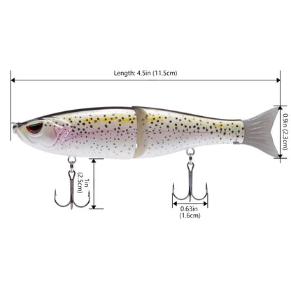 Swimbait Minnow Lure for Pike & Trout