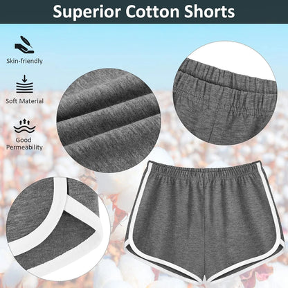 Women's Casual Cotton Athletic Shorts