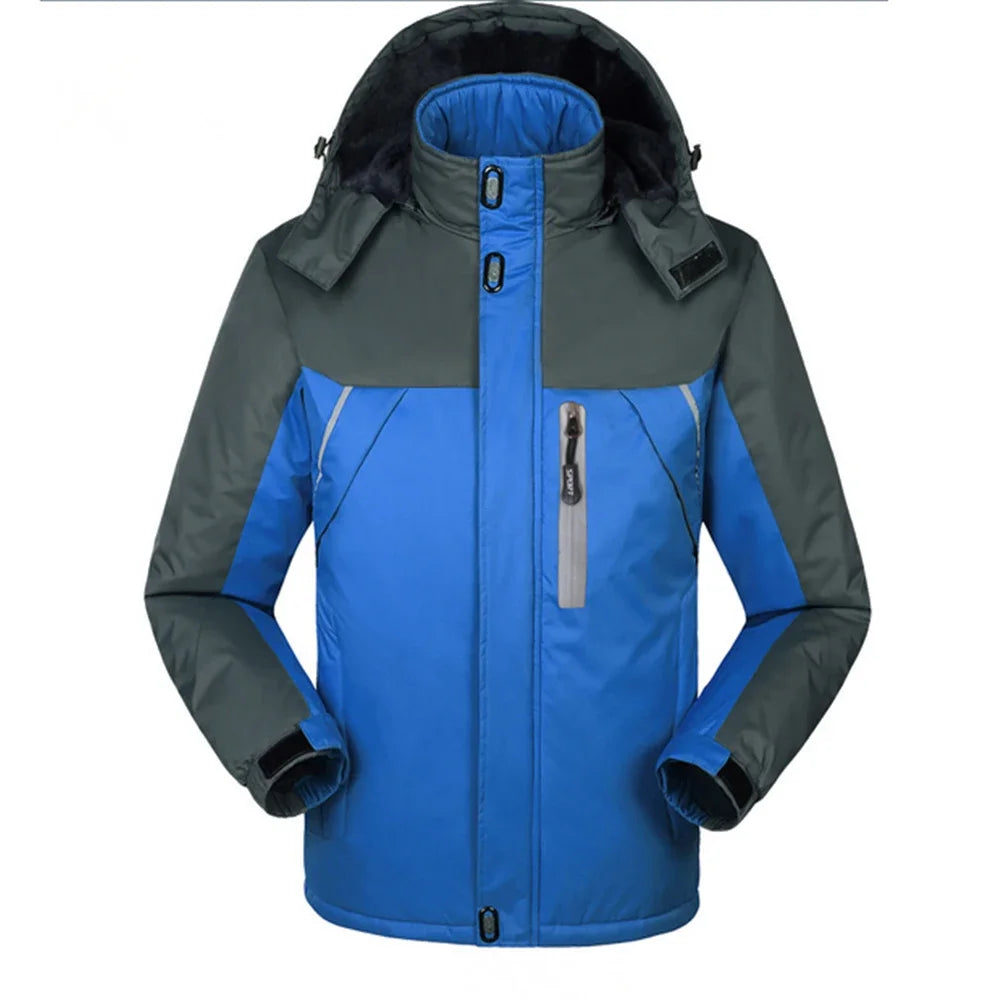 Men's Waterproof Windproof Hooded Jacket