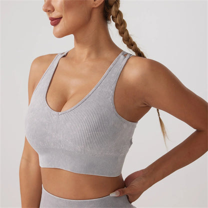 Women's Fashion U Neck Sports Bra