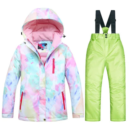 Kid's Waterproof Ski Jacket and Pants