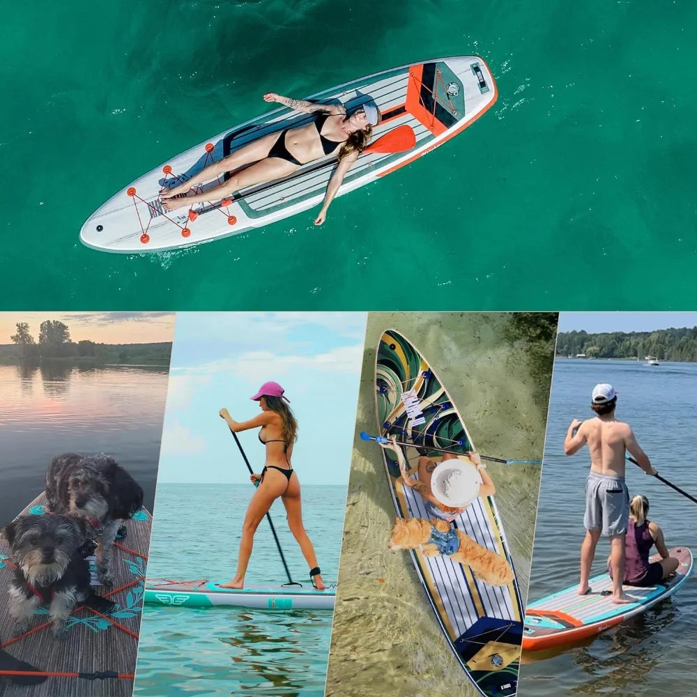 11 ft Inflatable SUP with Paddle