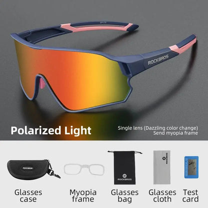 Men's & Women's Polarized Road Bike Glasses