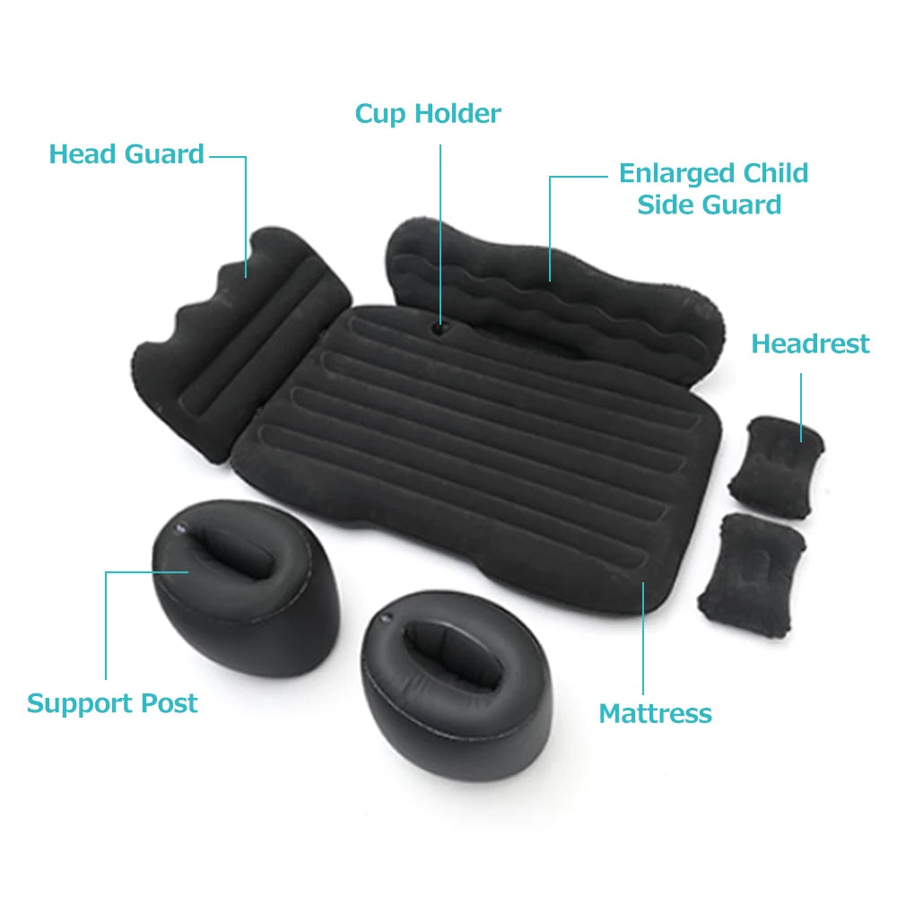 Inflatable Vehicle Seat Air Mattress