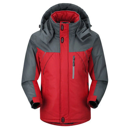 Men's Waterproof Windproof Hooded Jacket