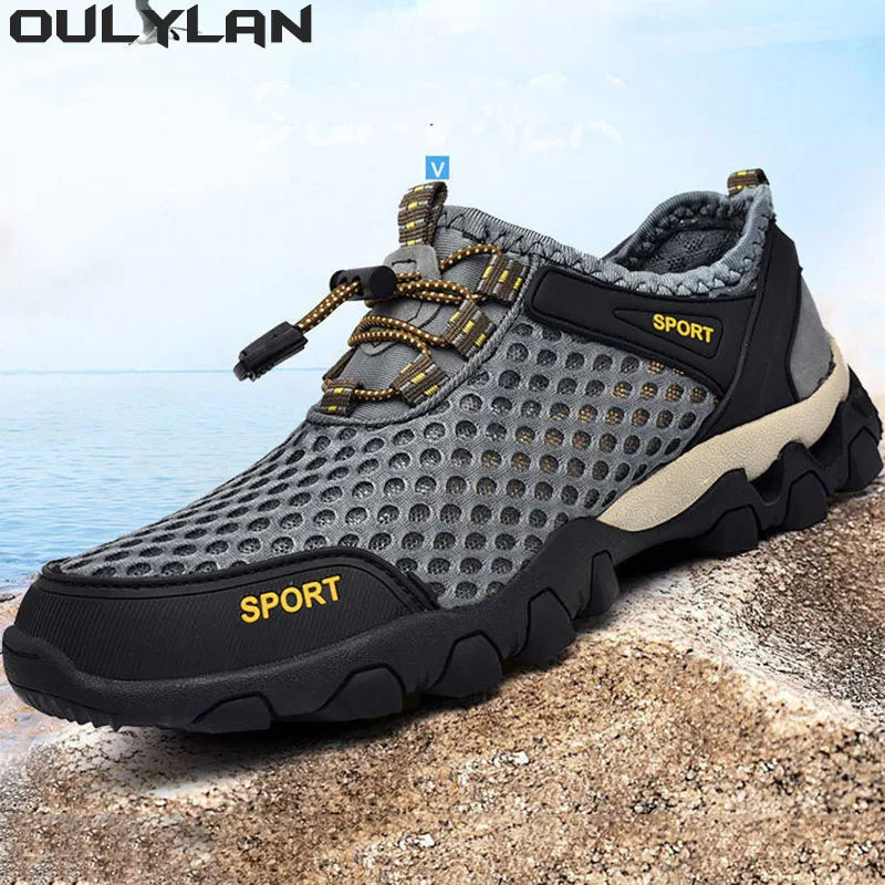 Men's Mesh Summer Hiking Shoes