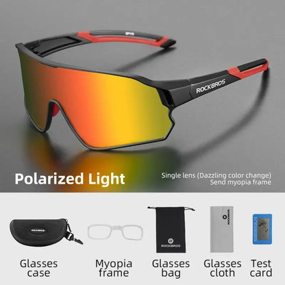 Men's & Women's Polarized Road Bike Glasses