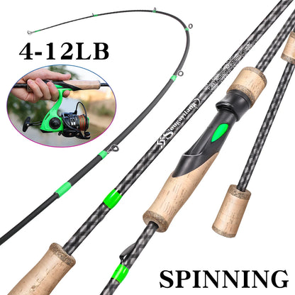 Lightweight Casting or Spinning Rods