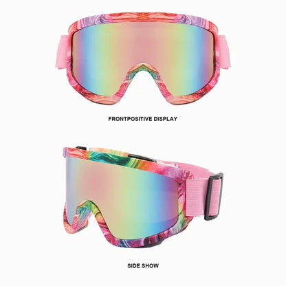 Anti-fog, Anti-glare Ski and Snowboard Goggles