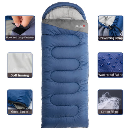 Ultralight, Waterproof, Cold Weather Sleeping Bag