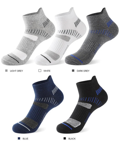 5 Pack Men's Moisture-wicking Sports Socks