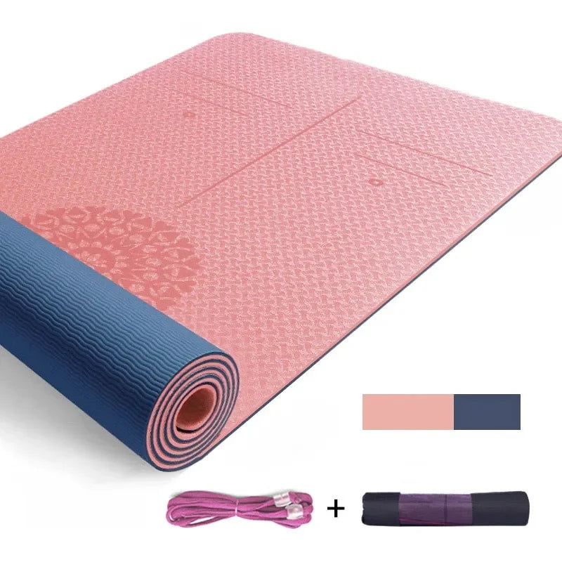 6mm TPE Non-slip Yoga Pilates Mat