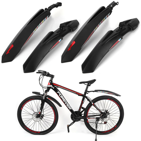 Mountain Bike Splash Fenders for 26, 27.5, 29 in Bike