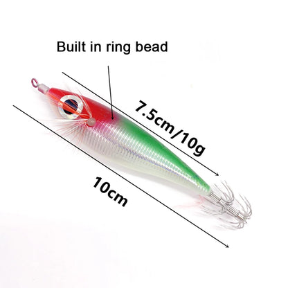 Multi-colored Luminous Cuttlefish Jig