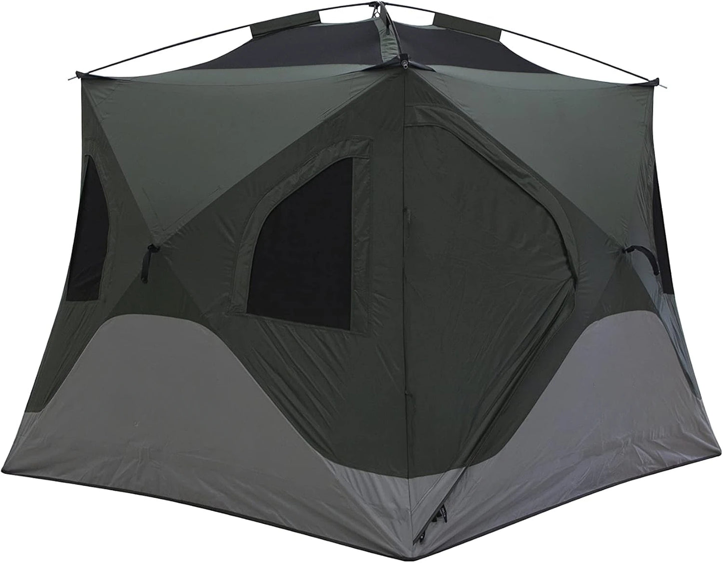 Gazelle 3 Person Heavy Duty Hub Tent with Rain Fly and Carry Bag