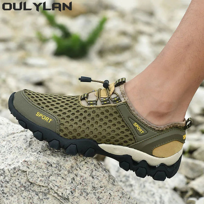 Men's Mesh Summer Hiking Shoes