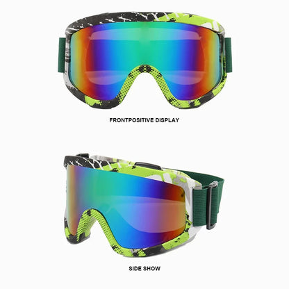 Anti-fog, Anti-glare Ski and Snowboard Goggles