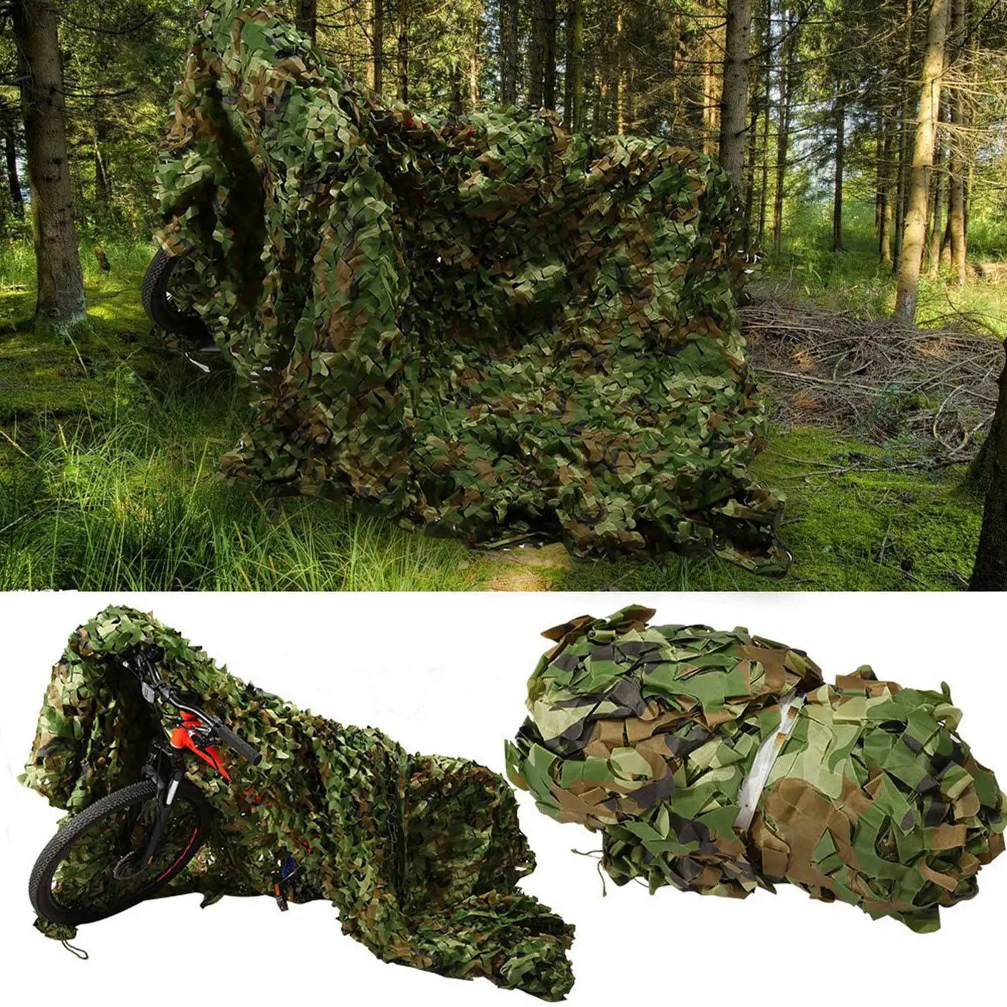 3 x 5 meter Hide Camo Netting