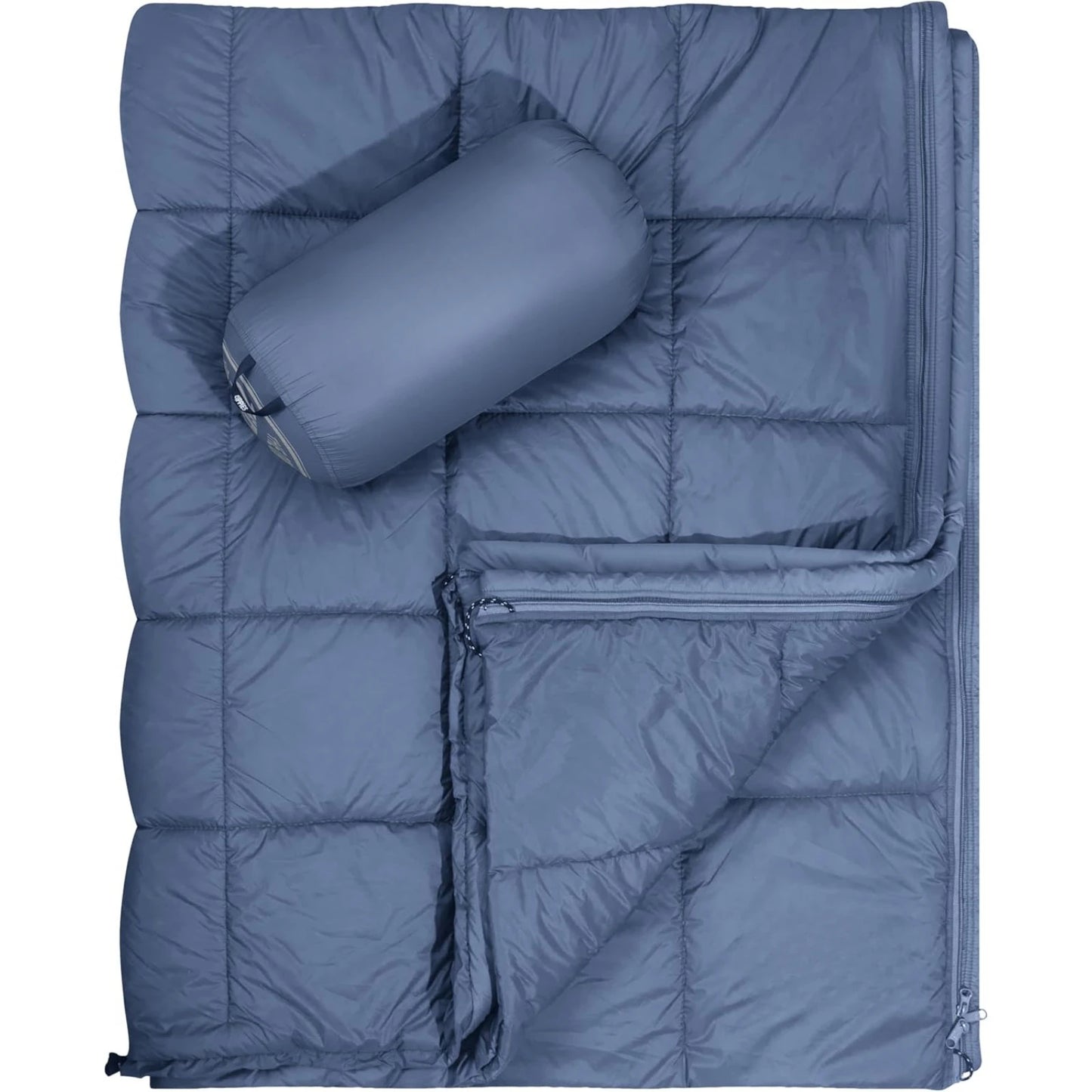 Queen Size Warm Camping Quilt, with Zipper