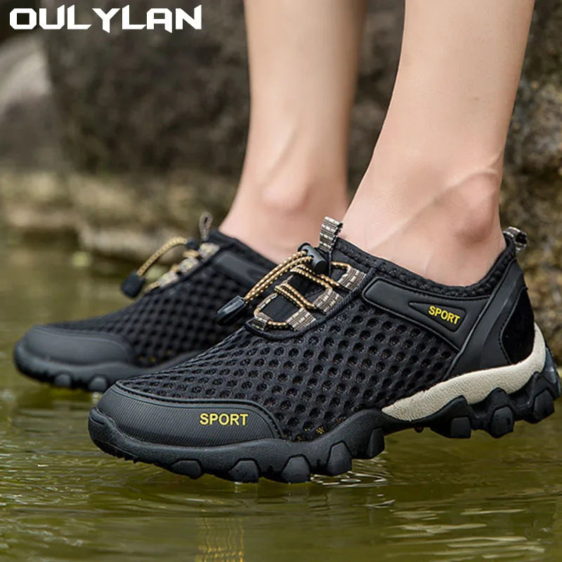 Men's Mesh Summer Hiking Shoes