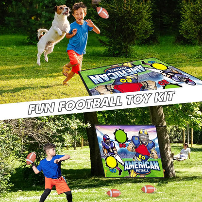 Kid's Soft Football Target Game