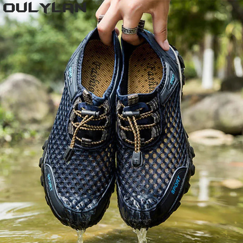 Men's Mesh Summer Hiking Shoes