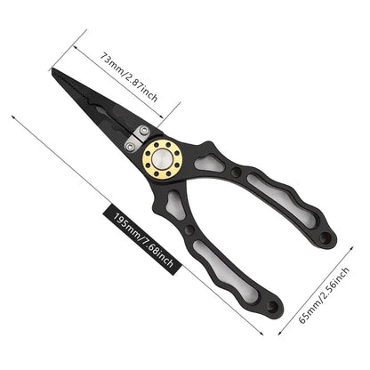 Fish Pliers, Gripper, and Line Cutter