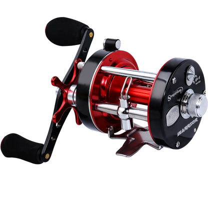 Saltwater Trolling Baitcasting Drum Reel