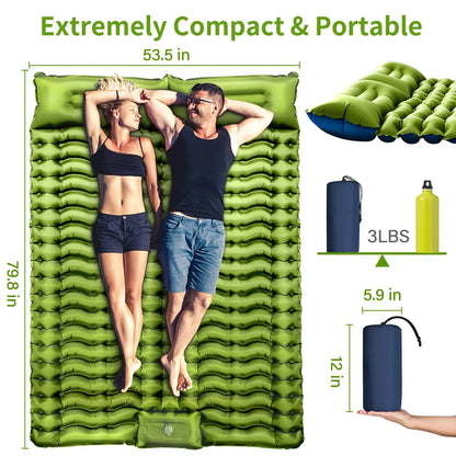 Double Inflatable Sleeping Mattress