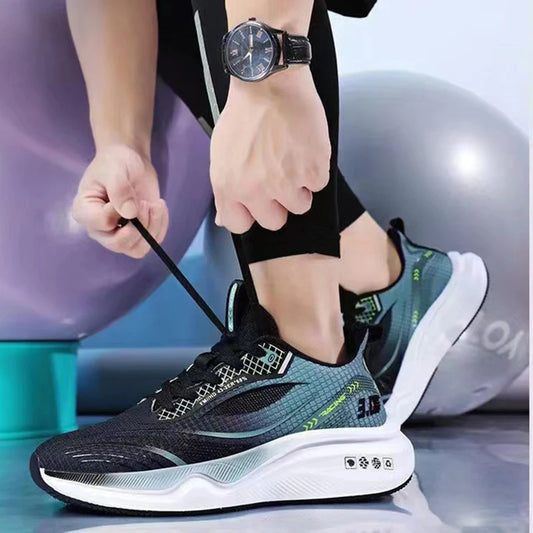 Men's Breathable Anti-shock Running Shoes