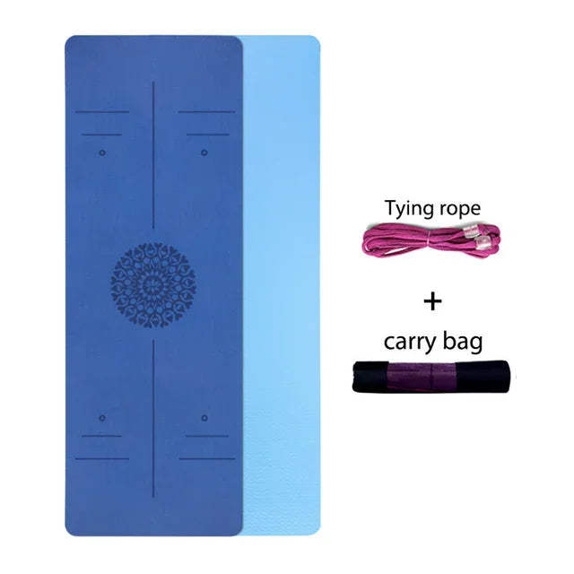 6mm TPE Non-slip Yoga Pilates Mat