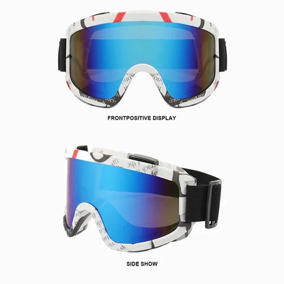 Anti-fog, Anti-glare Ski and Snowboard Goggles