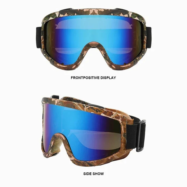 Anti-fog, Anti-glare Ski and Snowboard Goggles