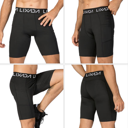 Men's Compression Shorts with Pocket