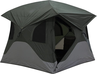 Gazelle 3 Person Heavy Duty Hub Tent with Rain Fly and Carry Bag