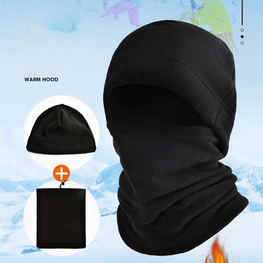 Men's Full Face Beanie, Scarf & Gloves