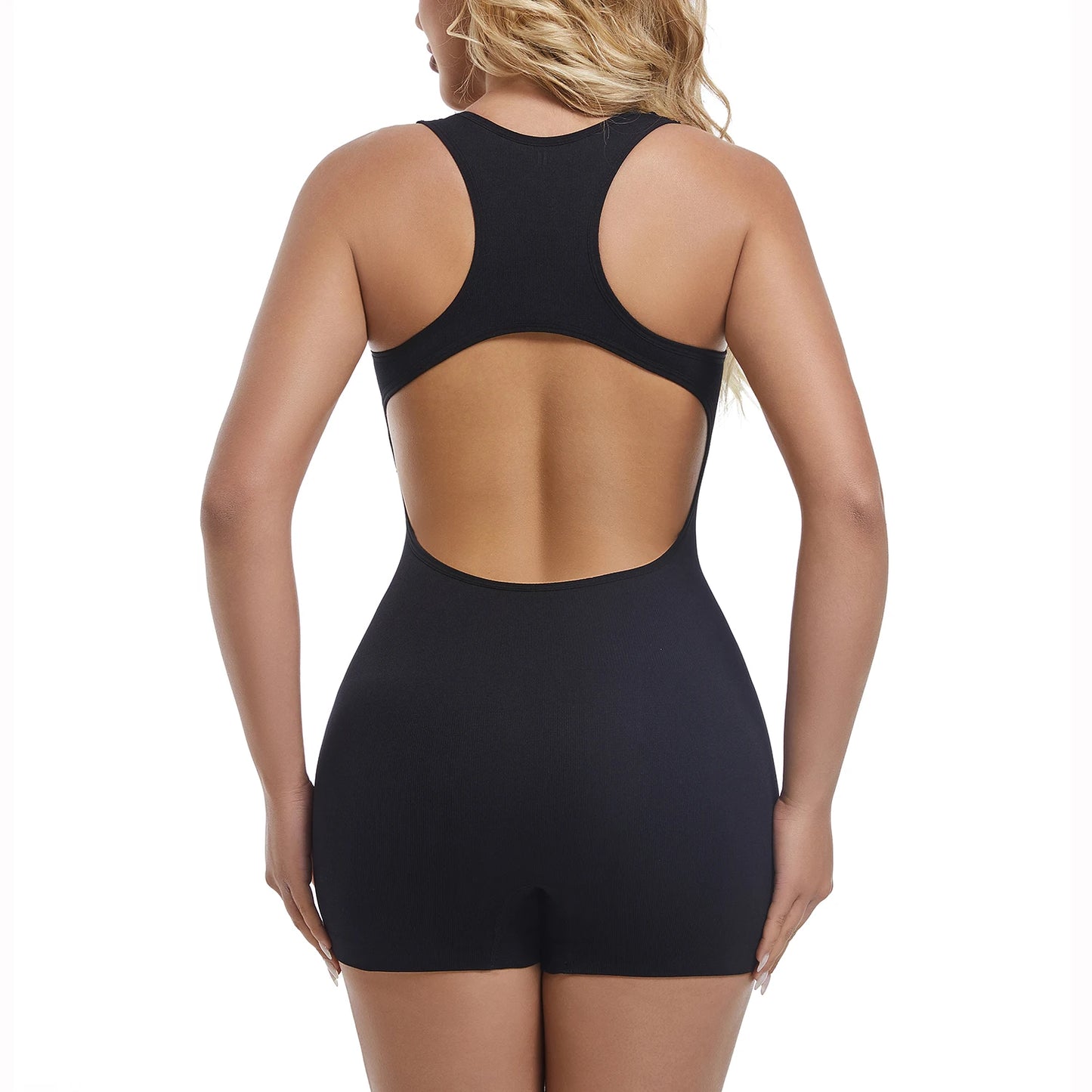 Women's Yoga Workout Romper Jumpsuit