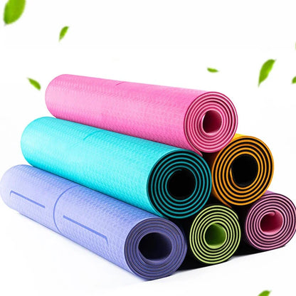 6mm TPE Non-slip Yoga Pilates Mat