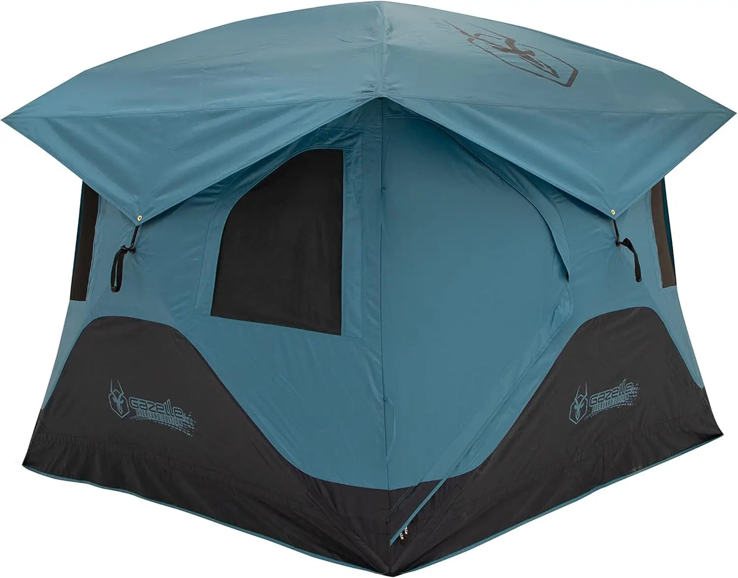 Gazelle 3 Person Heavy Duty Hub Tent with Rain Fly and Carry Bag