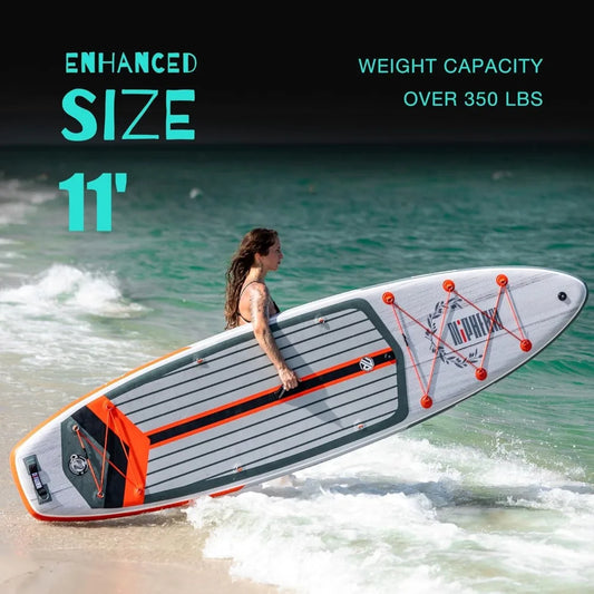 11 ft Inflatable SUP with Paddle