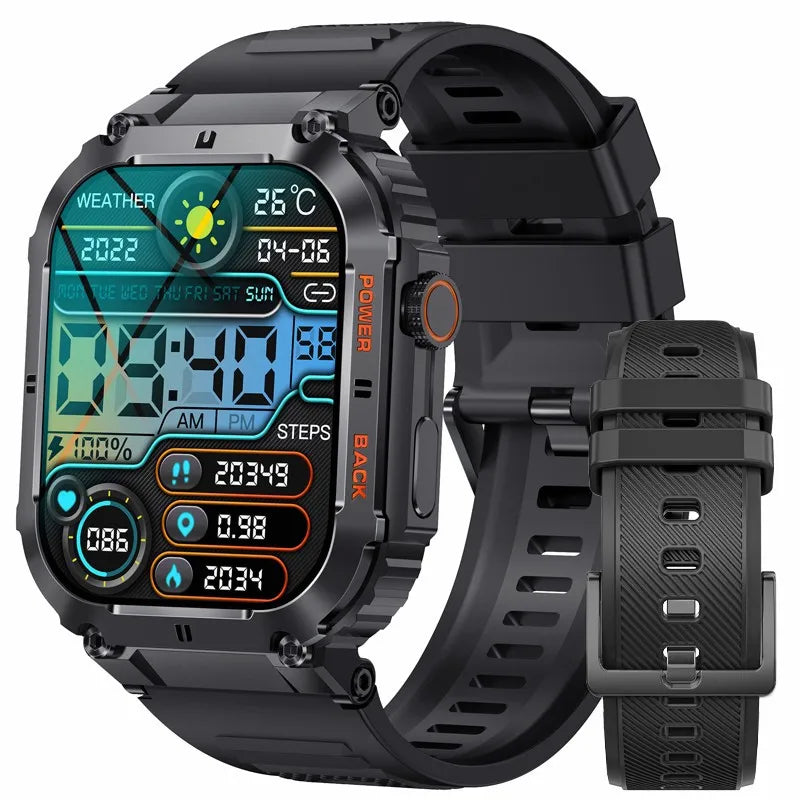 Waterproof Fitness Tracker Smart Watch