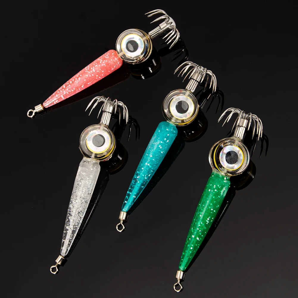 Multi-colored Deep Sea LED Cuttlefish Lures