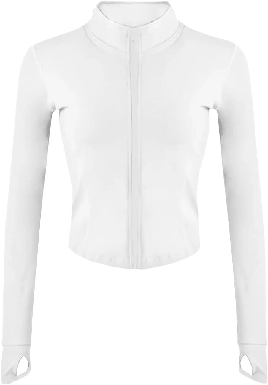 Women's Full Zip Running & Yoga Jacket